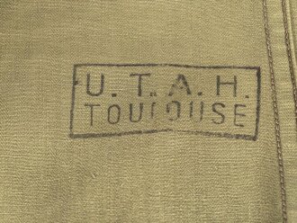 Frankreich, Tarnjacke Modell 1947 in gutem Zustand
