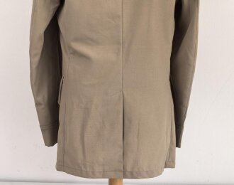 Belgien, Uniformjacke und Hose khaki, die Kragenspiegel original vernäht, Guter Zustand, die Jacke datiert 1977
