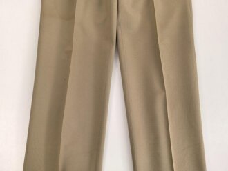 Belgien, Uniformjacke und Hose khaki, die Kragenspiegel original vernäht, Guter Zustand, die Jacke datiert 1977