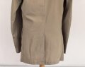 Belgien, Uniformjacke und Hose khaki, die Kragenspiegel original vernäht, Guter Zustand, die Jacke datiert 1977