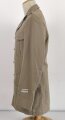 Belgien, Uniformjacke und Hose khaki, die Kragenspiegel original vernäht, Guter Zustand, die Jacke datiert 1977