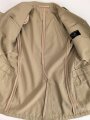 Belgien, Uniformjacke und Hose khaki, die Kragenspiegel original vernäht, Guter Zustand, die Jacke datiert 1977