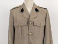Belgien, Uniformjacke und Hose khaki, die Kragenspiegel original vernäht, Guter Zustand, die Jacke datiert 1977