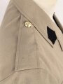 Belgien, Uniformjacke und Hose khaki, die Kragenspiegel original vernäht, Guter Zustand, die Jacke datiert 1977