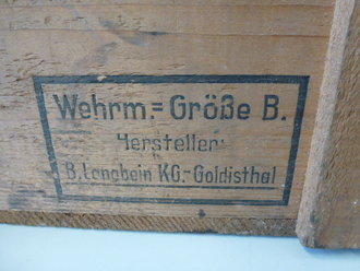 Transportkasten Wehrmacht für Verpflegung