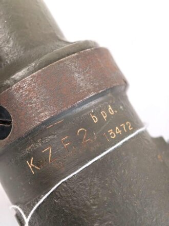 Kugelzielfernrohr K.Z.F.2 für Panzerkampfwagen II, III, IV, Panther, Tiger I und II. Optik minimal neblig , Originallack