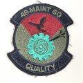 U.S. Air Force 49th Maintenance Squadron Patch