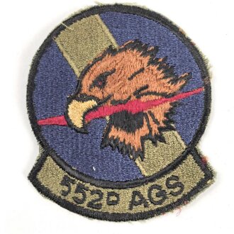 U.S. Air Force 552nd AGS Aircraft Generation Squadrom Patch