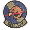 U.S. Air Force 552nd AGS Aircraft Generation Squadrom Patch