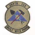 U.S. Air Force 384th Combat Engineering Squadron patch