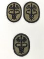 U.S. Army , Medical Command patch, you will receive one ( 1 ) used exsample