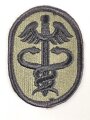 U.S. Army , Medical Command patch, you will receive one ( 1 ) used exsample