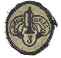 U.S. Army ,  3rd Cavalry Regiment patch, well used