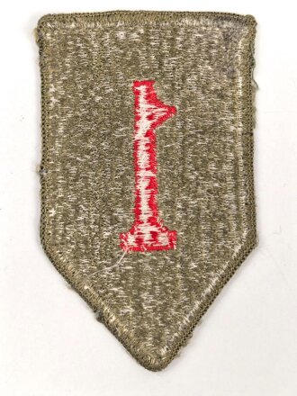 U.S. Army ,  1st Infantry Division patch, used