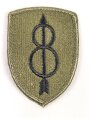 U.S. Army , 8th Infantry Division patch, you will receive one ( 1 ) piece