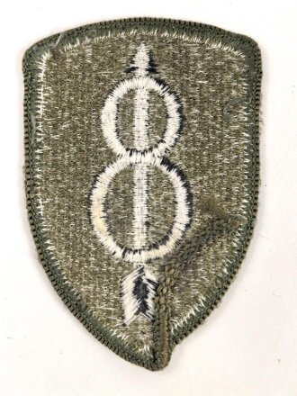 U.S. Army , 8th Infantry Division patch, used