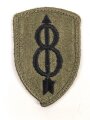 U.S. Army , 8th Infantry Division patch, used
