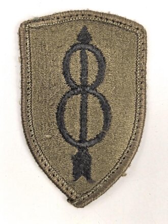 U.S. Army , 8th Infantry Division patch, used