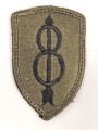 U.S. Army , 8th Infantry Division patch, used