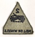 U.S. Army , 2nd Armoured Division patch, used