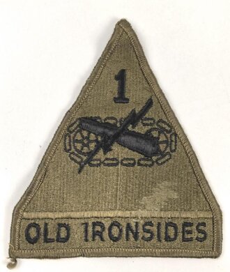 U.S. Army , 1st Armoured Division patch, used