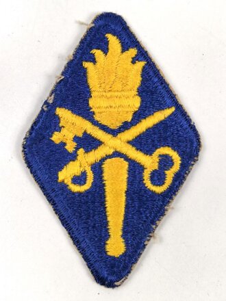 U.S. Army WWII, Quartermaster Training School  patch, used