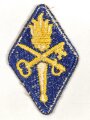 U.S. Army WWII, Quartermaster Training School  patch, used