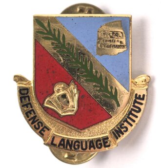 U.S. Army Unit Crest "Defense Language Institute"