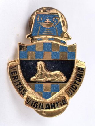 U.S. Army Unit Crest "US Army Intelligence School"