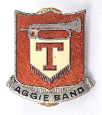 U.S. Army Unit Crest "Texas A+M Col. Rotc Band...