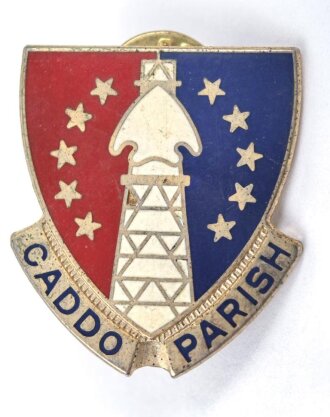 U.S. Army Unit Crest "Caddo Parish Highschool...