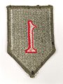 U.S. Army, 1st Infantry Regiment patch, used