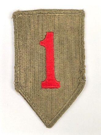 U.S. Army, 1st Infantry Regiment patch, well used