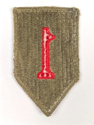U.S. Army, 1st Infantry Regiment patch, well used