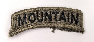 U.S. Army , "MOUNTAIN" patch