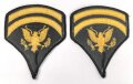 U.S. Army , Specialist First Class Rank insignia, pair