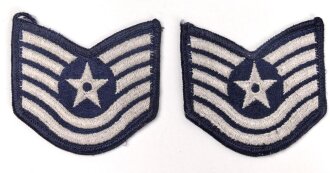 U.S. Air Force, Technical Sergeant Insignia, pair