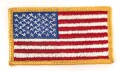 U.S. Army flag, for wear on left shoulder 45 x 81mm