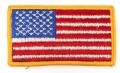 U.S. Army flag, for wear on left shoulder 46 x 79mm