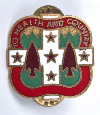 U.S. Army Unit Crest "33rd Field Hospital"