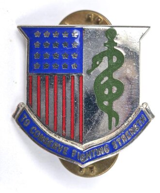 U.S. Army Unit Crest "Army Medical Department...