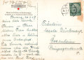 Winterhilfswerk Ansichtskarte "Woche des Verkehrs im Traditionsgau" 1936/37