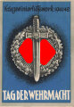 Winterhilfswerk Ansichtskarte "Kriegswinterhilfswerk 1941/42 - Tag der Wehrmacht"