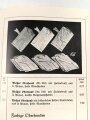 REPRODUKTION, Katalog "Heereskleiderkasse 1936/37", DIN A5, 48 Seiten