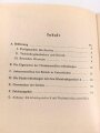 REPRODUKTION, D 1037/5 Gebrauchsanleitung für den Kleinfunksprecher d, datiert 1944, DIN A5, 16 Seiten