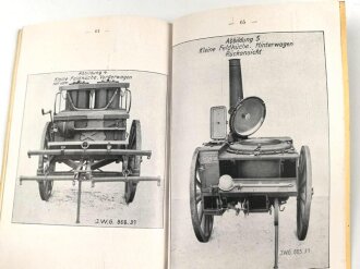 H.Dv. 476/3 Das Allgemeine Heergerät - Die große Feldküche und die kleine Feldküche, datiert 1932,  unter DIN A5