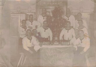 Tsingtau China, 4 Fotos 10 x 14-15cm, Seesoldaten und chinesische Frauen Darstellend