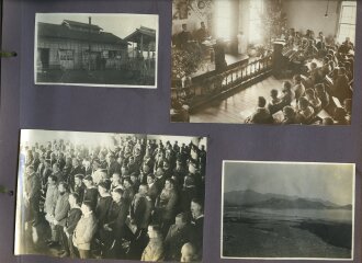 Internierte Angehörige der kaiserlichen Marine in Japan. Fotoalbum mit 163 Fotos eines Angehörigen des Kriegsgefangenenlager Narashino