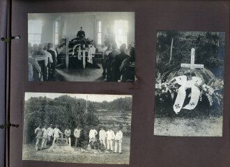 Internierte Angehörige der kaiserlichen Marine in Japan. Fotoalbum mit 163 Fotos eines Angehörigen des Kriegsgefangenenlager Narashino