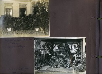 Internierte Angehörige der kaiserlichen Marine in Japan. Fotoalbum mit 163 Fotos eines Angehörigen des Kriegsgefangenenlager Narashino